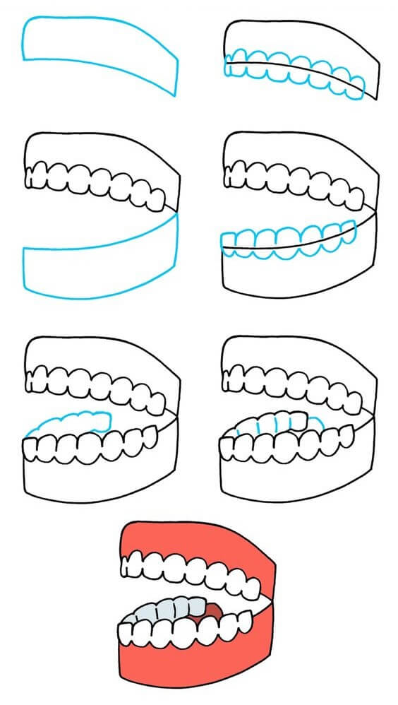 Tooth idea (1) Drawing Ideas