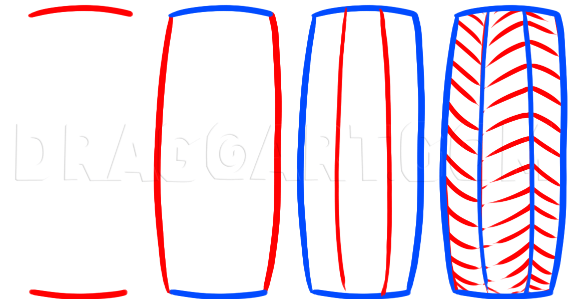 How to draw wheel idea (10)