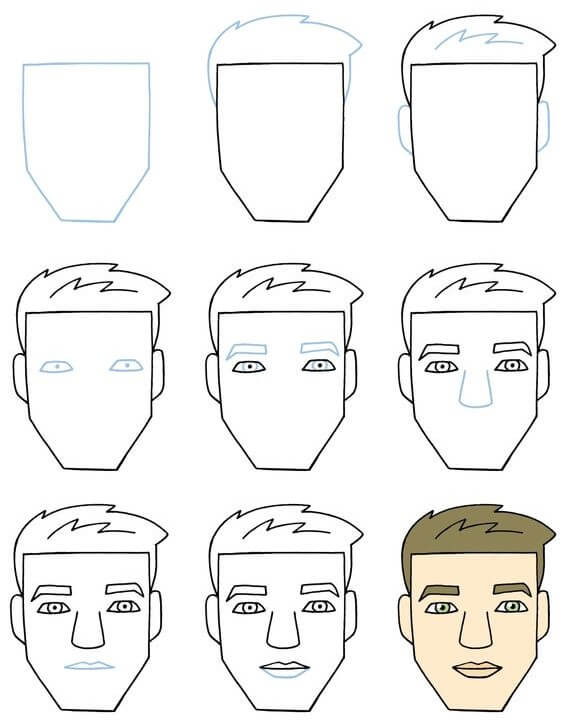 How to draw Boy idea (24)