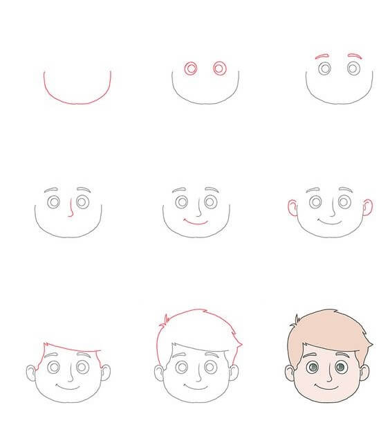 How to draw Boy idea (31)