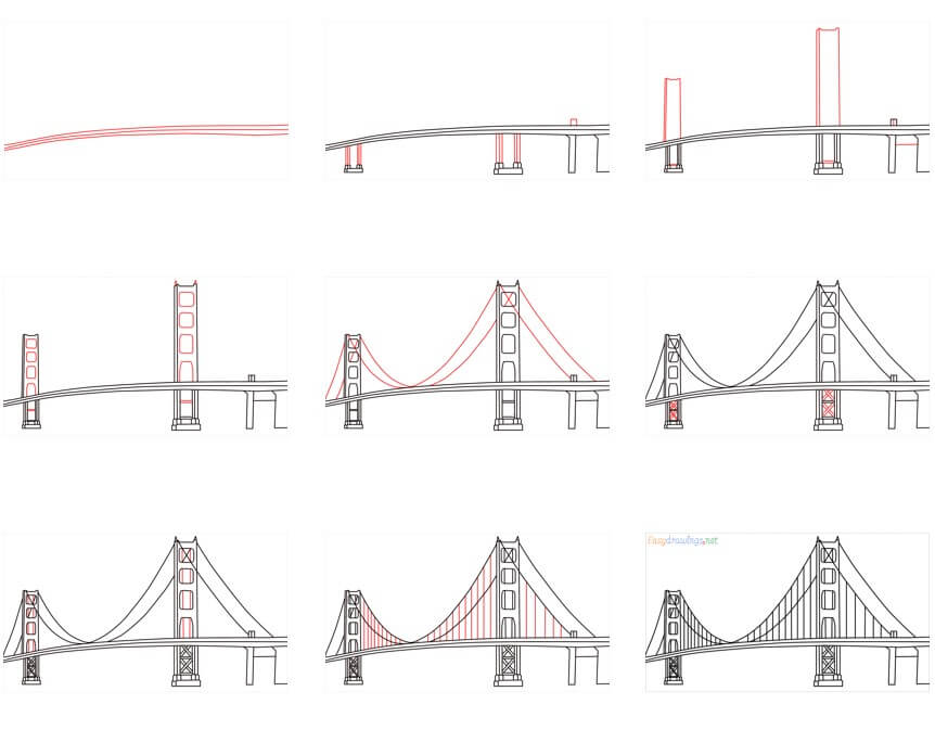 How to draw Bridge idea (20)