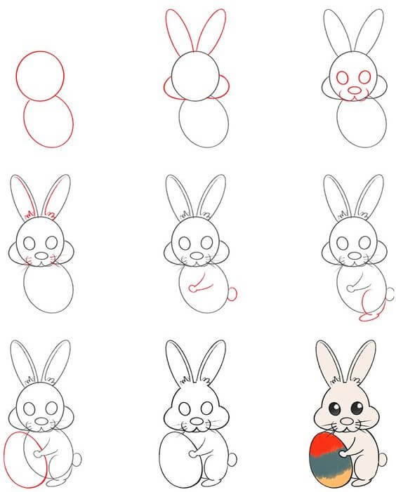 Bunny idea (11) Drawing Ideas