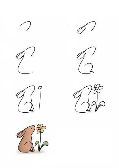 How to draw Bunny idea (13)