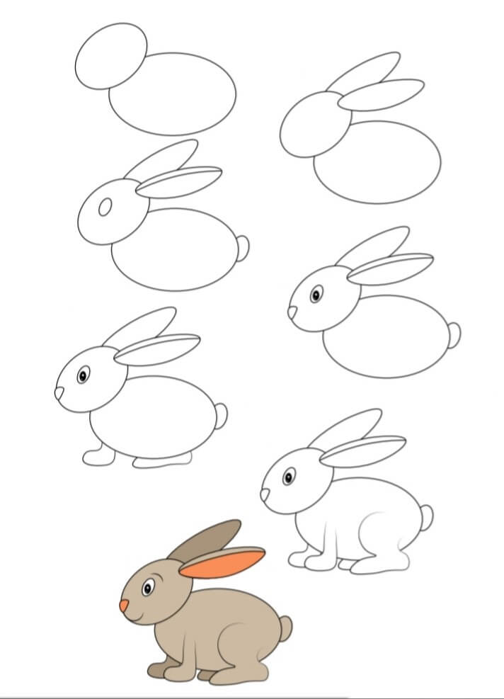 Bunny idea (15) Drawing Ideas