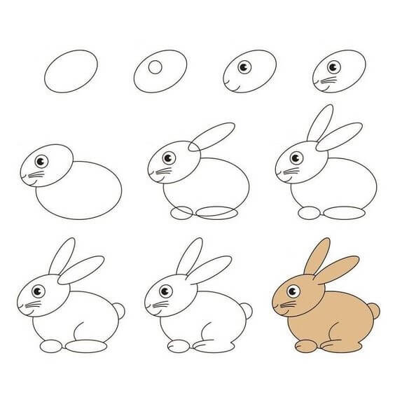 Bunny idea (16) Drawing Ideas