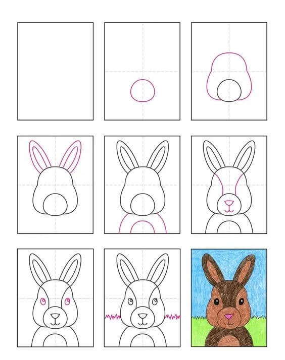 Bunny idea (17) Drawing Ideas