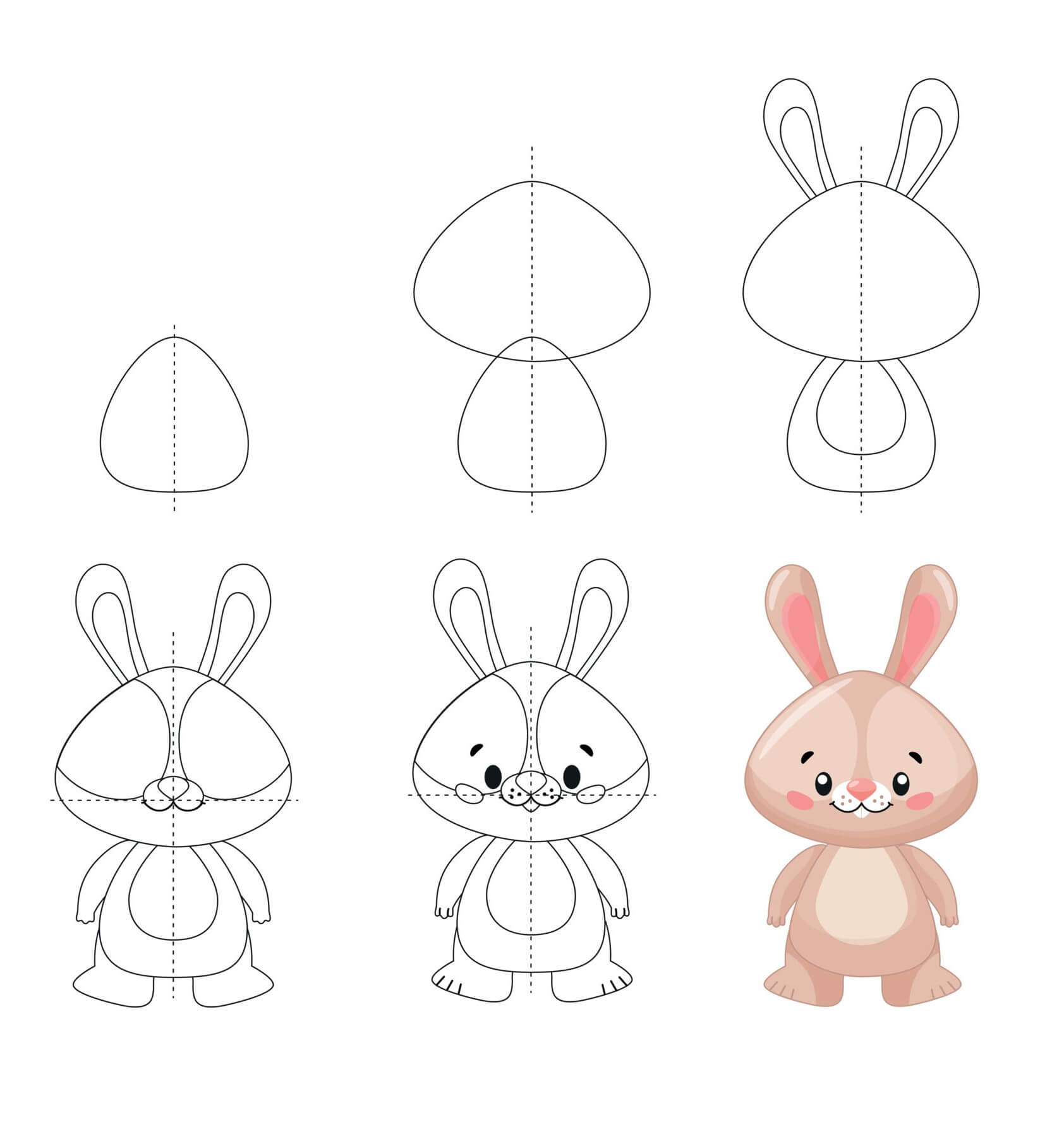 Bunny idea (29) Drawing Ideas