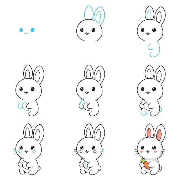 How to draw Bunny idea (32)