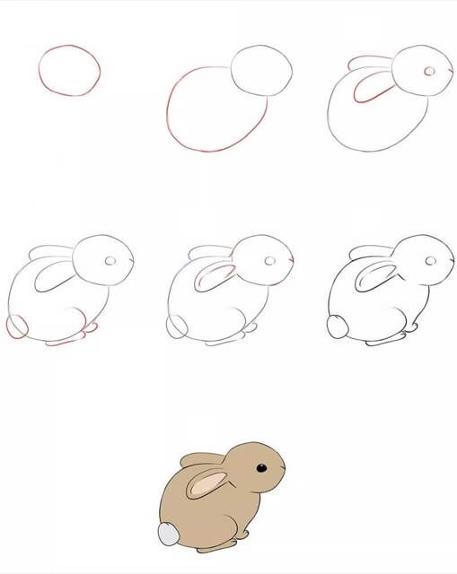 How to draw Bunny idea (36)