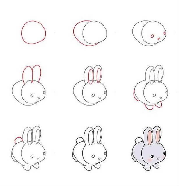 Bunny idea (37) Drawing Ideas