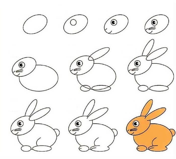 How to draw Bunny idea (42)