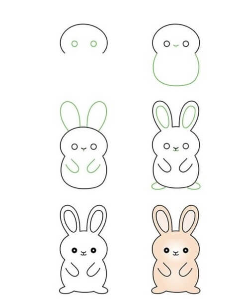 How to draw Bunny idea (45)