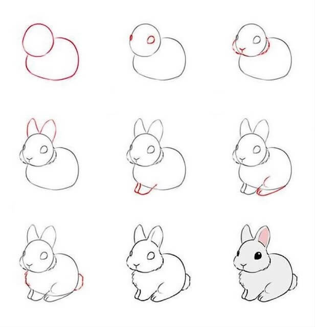 How to draw Bunny idea (46)