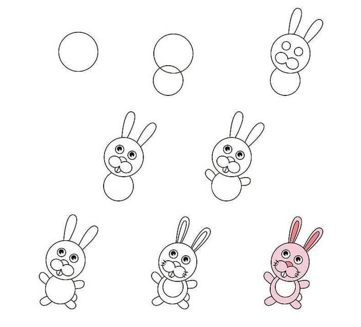 Bunny idea (47) Drawing Ideas