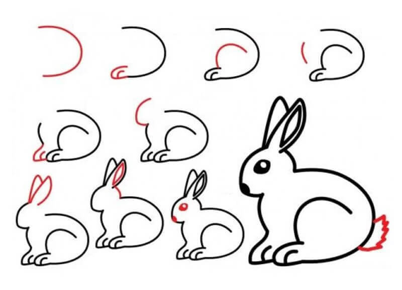 Bunny idea (49) Drawing Ideas