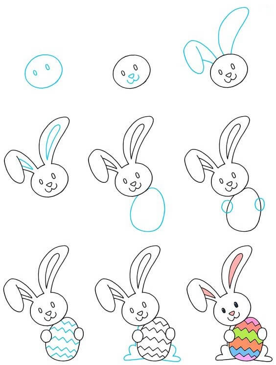 How to draw Bunny idea (5)