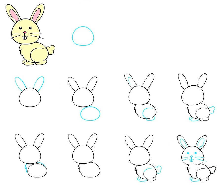 How to draw Bunny idea (50)