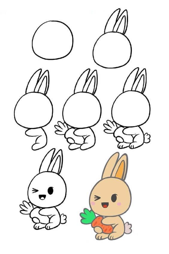 Bunny idea (9) Drawing Ideas