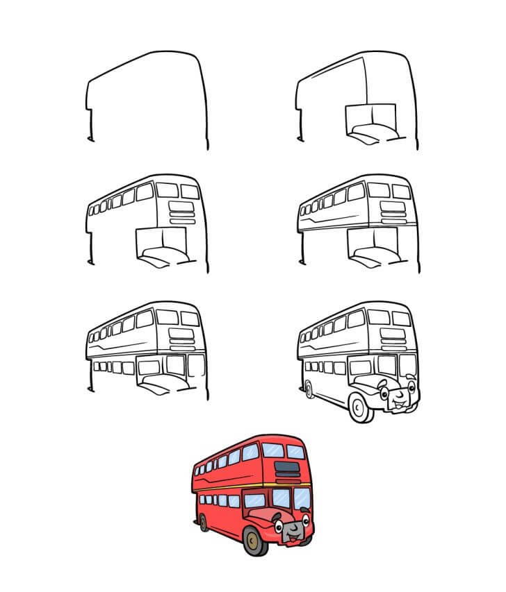 Bus idea (13) Drawing Ideas