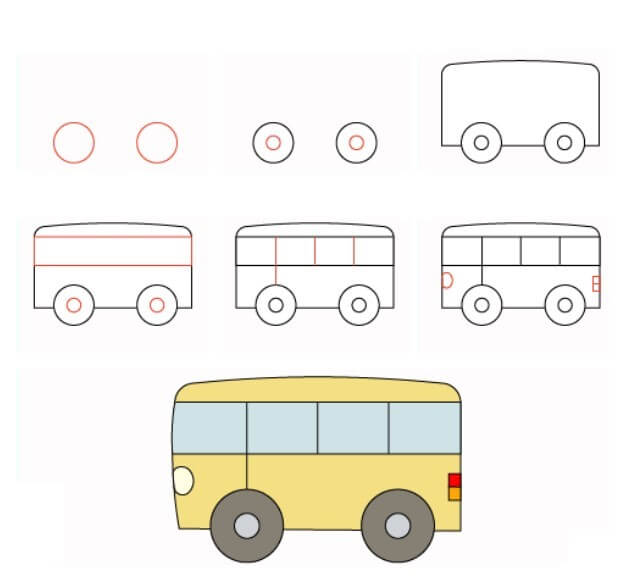 Bus idea (22) Drawing Ideas