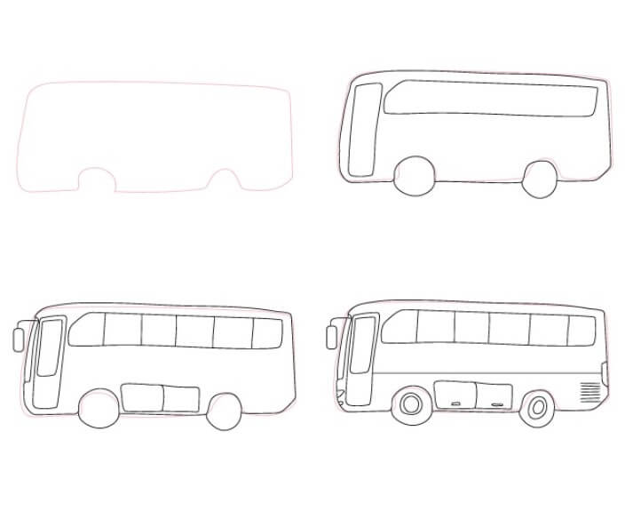 Bus idea (23) Drawing Ideas