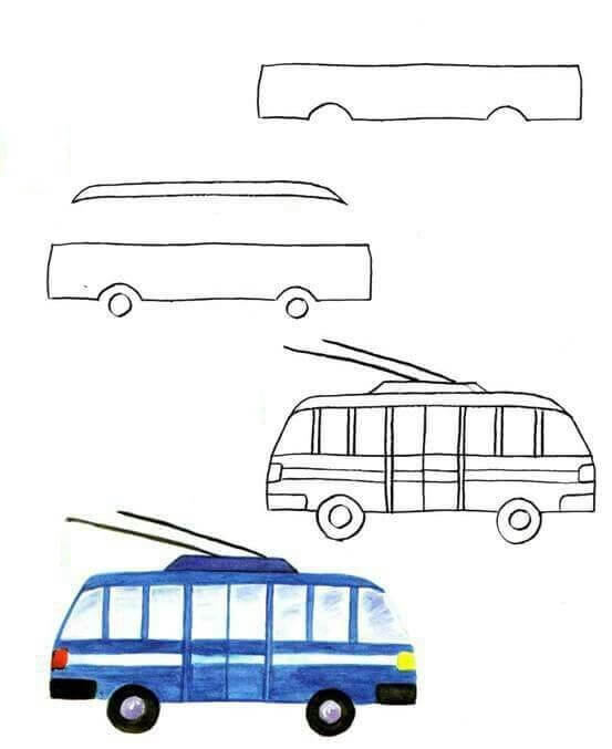 Bus idea (5) Drawing Ideas