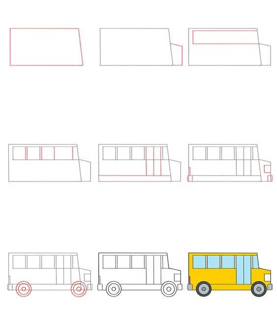 Bus idea (9) Drawing Ideas