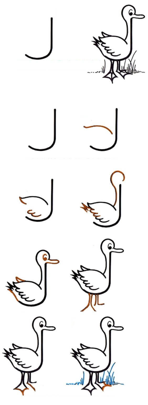 Goose idea (10) Drawing Ideas