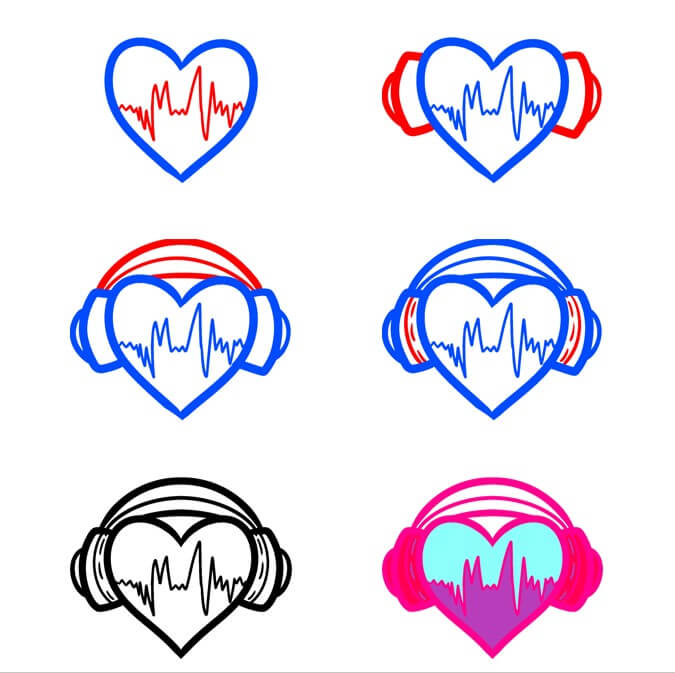 Headphones idea (10) Drawing Ideas