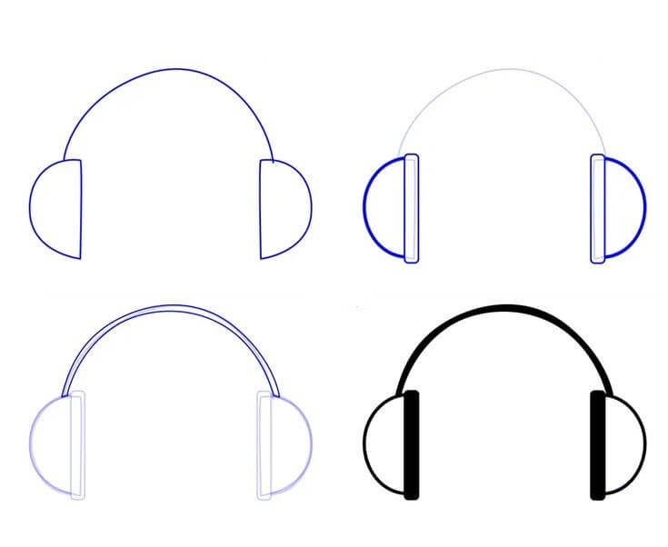 Headphones idea (4) Drawing Ideas