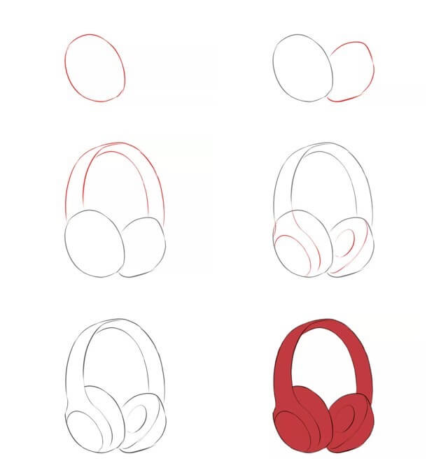 Headphones idea (9) Drawing Ideas