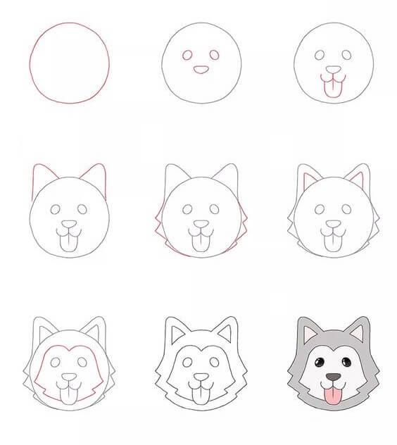 Husky idea (1) Drawing Ideas