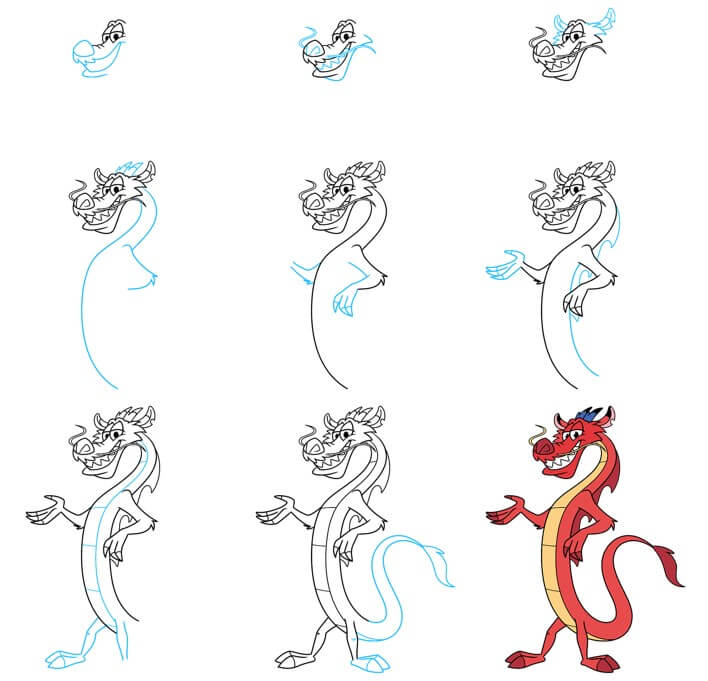 Oriental dragon ideas (26) Drawing Ideas