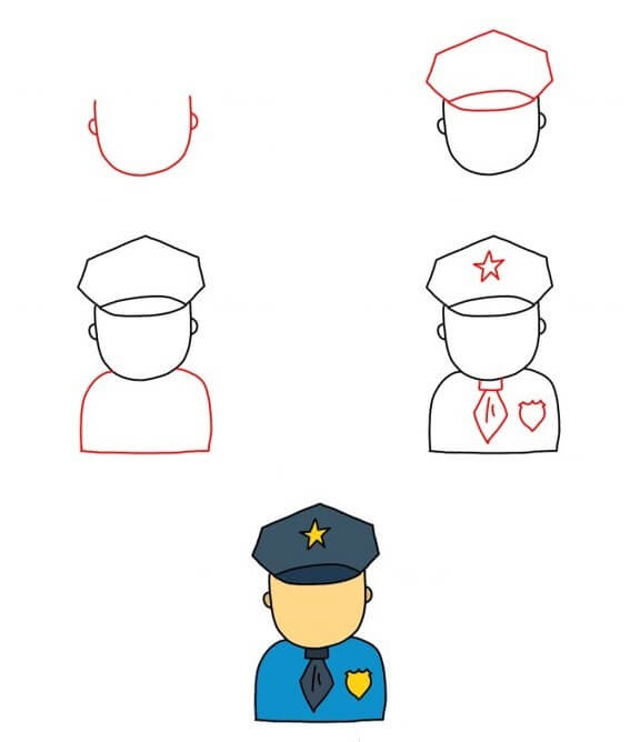 Police idea (16) Drawing Ideas