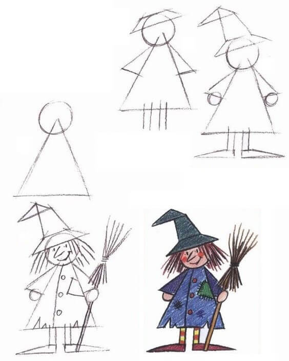 Witch idea (2) Drawing Ideas