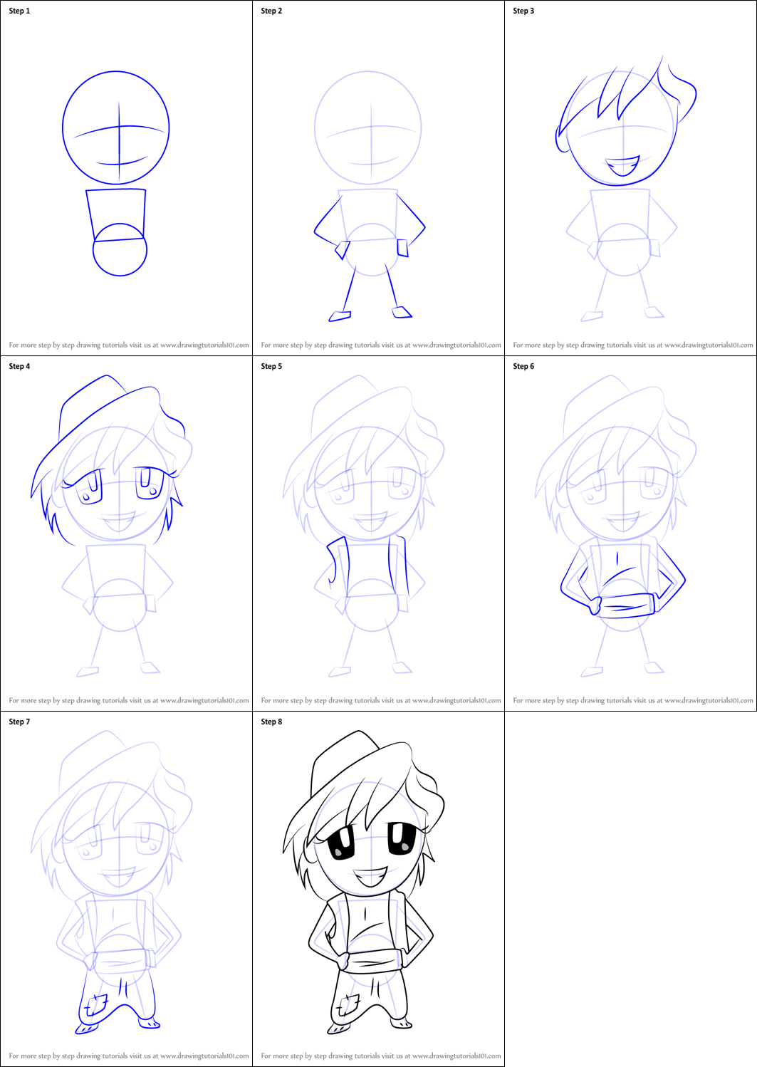 How to draw Aladdin simple (2)