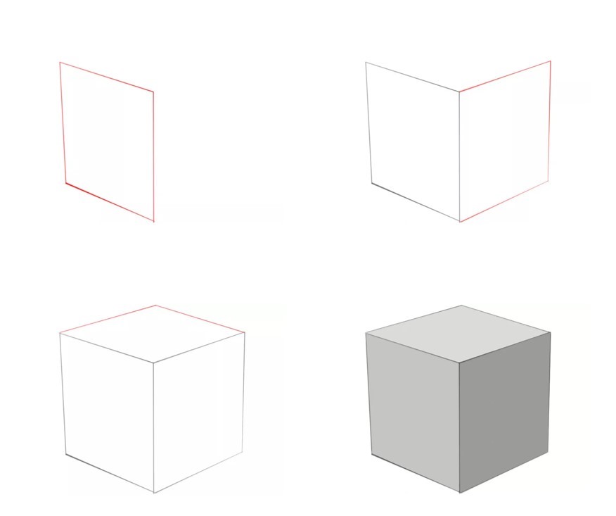 Cube idea (16) Drawing Ideas