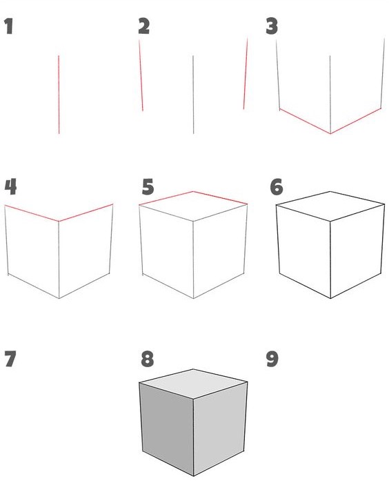 Cube idea (7) Drawing Ideas