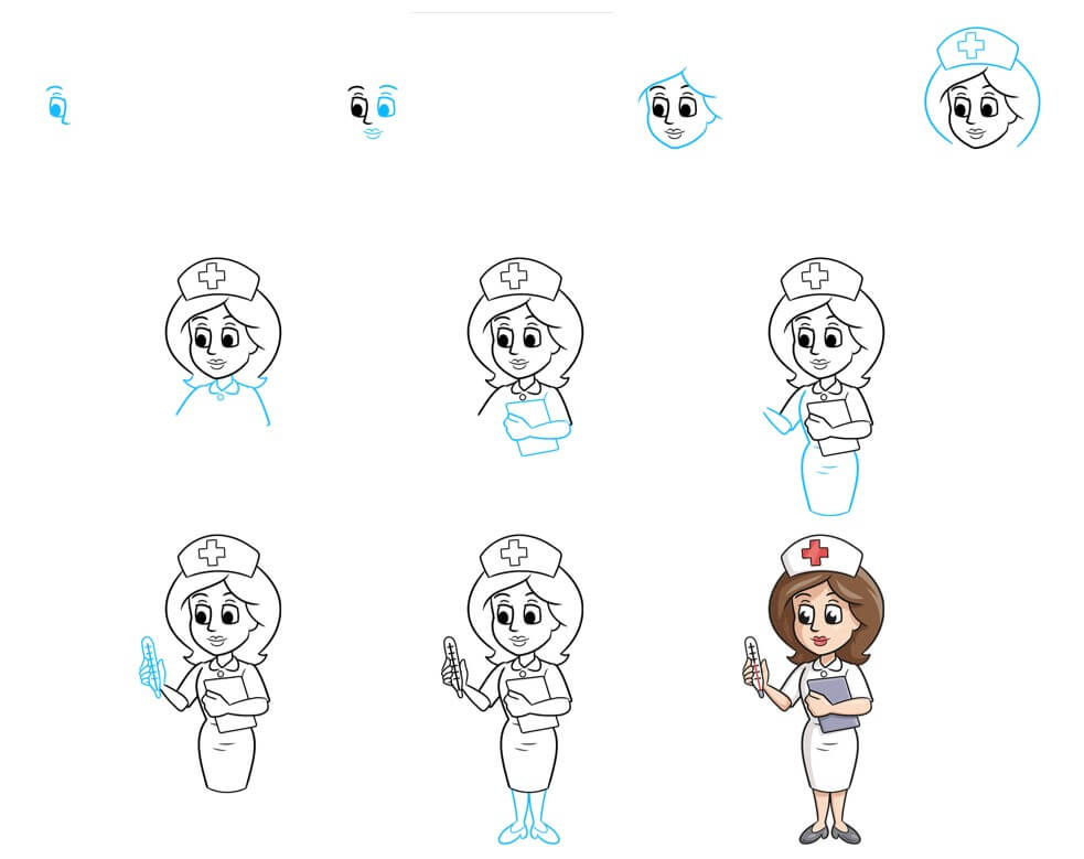 How to draw Doctor idea (12)