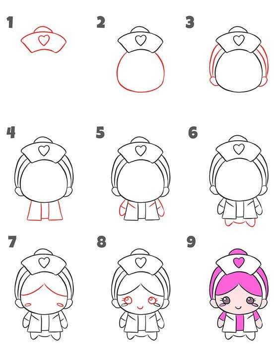 How to draw Doctor idea (6)