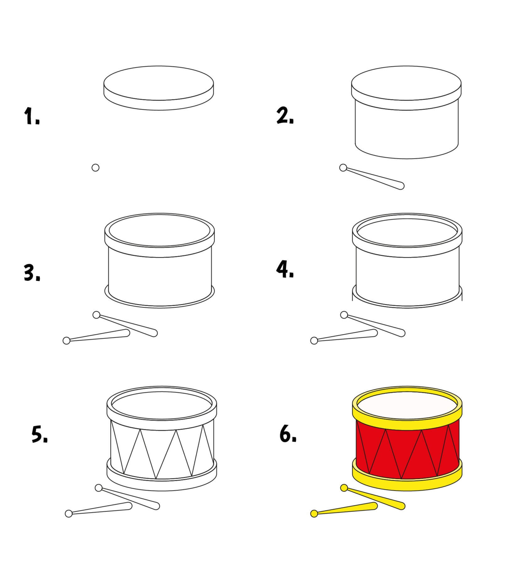 Drum idea (11) Drawing Ideas