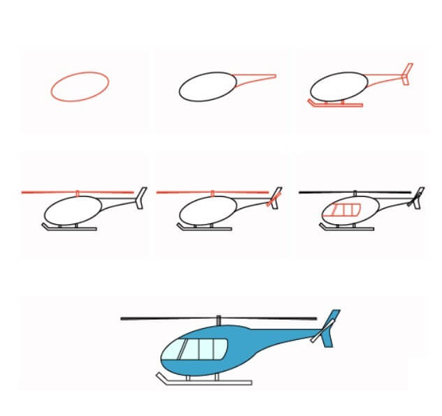 Helicopter idea (20) Drawing Ideas