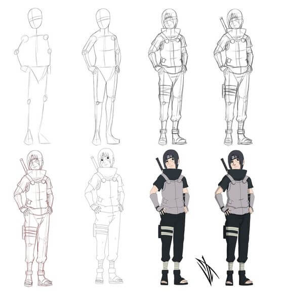 Itachi (3) Drawing Ideas