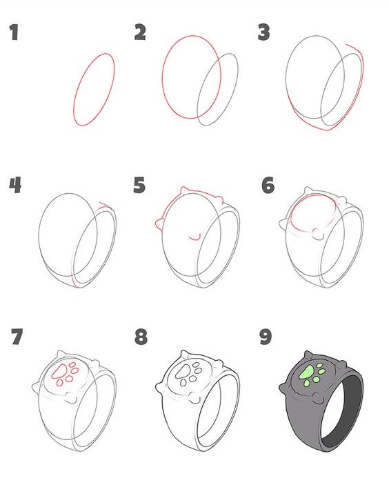 Ring idea (1) Drawing Ideas