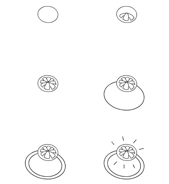 How to draw Ring idea (10)