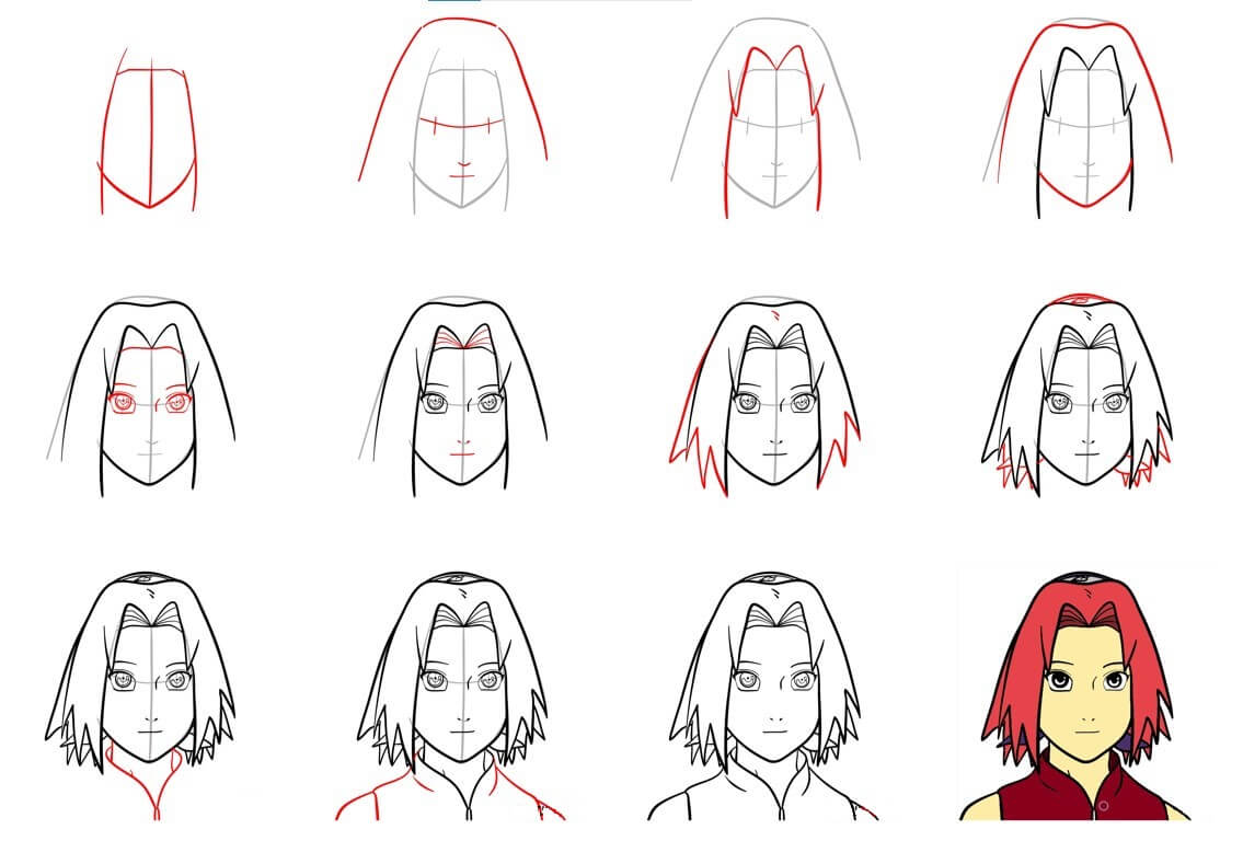 How to draw Sakura