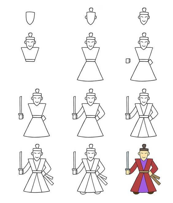 Samurai idea (4) Drawing Ideas