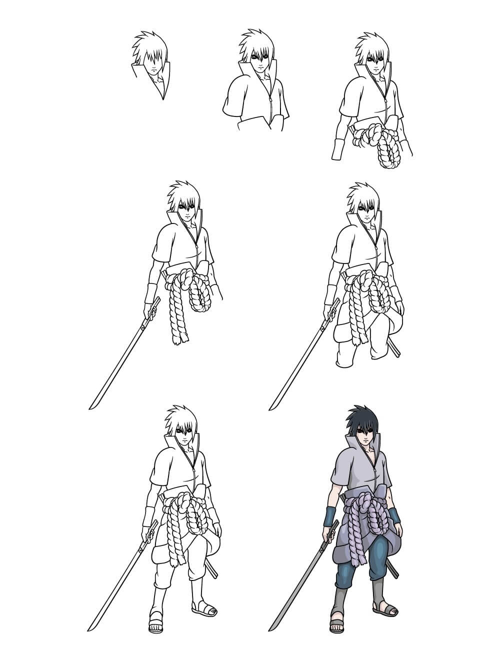 Sasuke Drawing Ideas