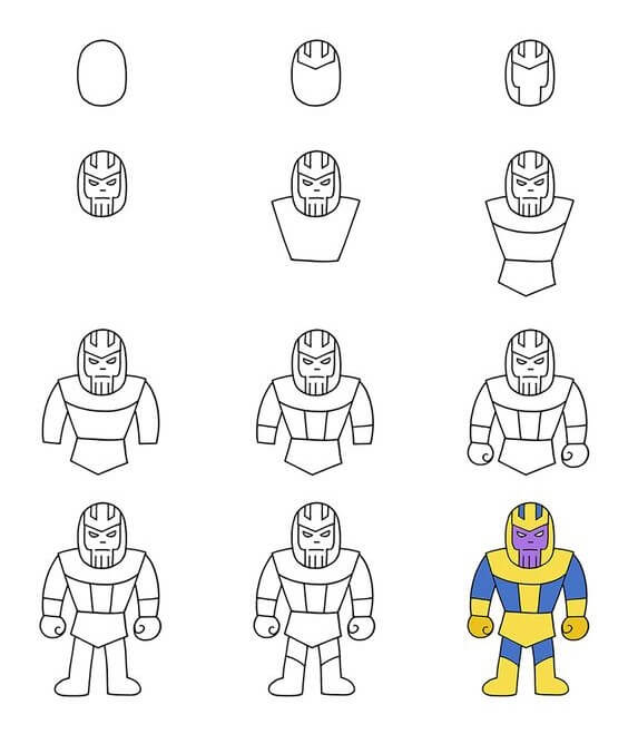 Thanos idea (1) Drawing Ideas