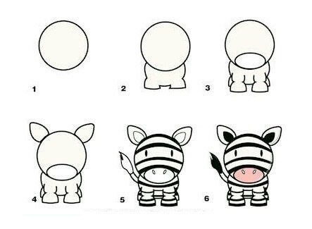 How to draw Zebra idea (14)